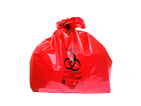 CADI México: Coordinación, Asesoría y Diseño Ambiental CDMX. Bolsas para residuos RPBI 60 x 60